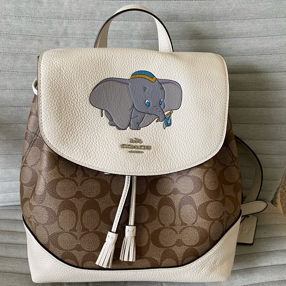 Disney X Coach Backpack With Dumbo